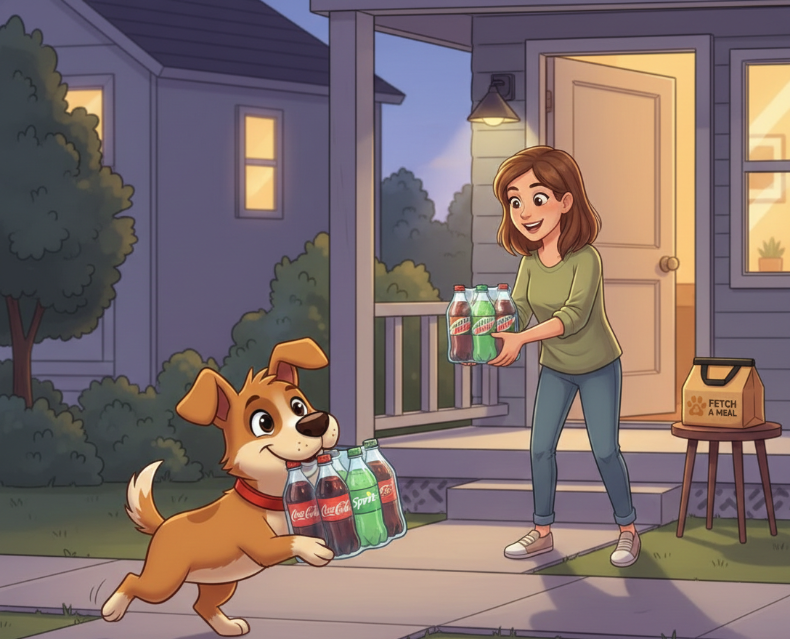 Add on a cold 20oz soda for only $2.99 a piece or get two for $4.00. Choose from Coke or Pepsi Products - Enjoy more choices with FAM. 